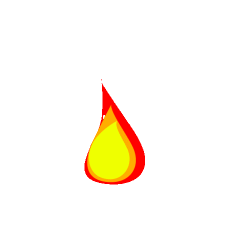 loop burning Sticker by Felix von Liska