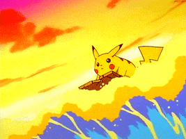 Anime Pikachu animated GIF