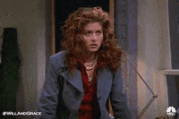 debra messing omg gif by will & grace