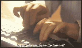 Argue Arguing animated GIF