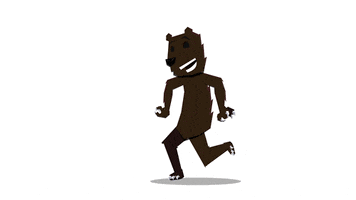 Art & Design Bear animated GIF