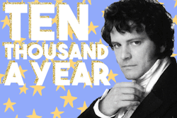 This Mr. Darcy is impoverished!
