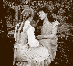 Anne and Diana are Bosom Friends - This scene is of their separation.
