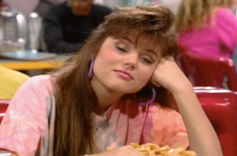 Tired Kelly Kapowski GIF - Find & Share on GIPHY