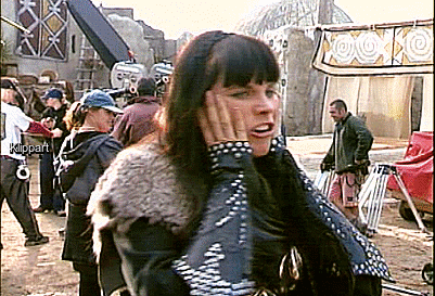 Xena, Season 5 on set