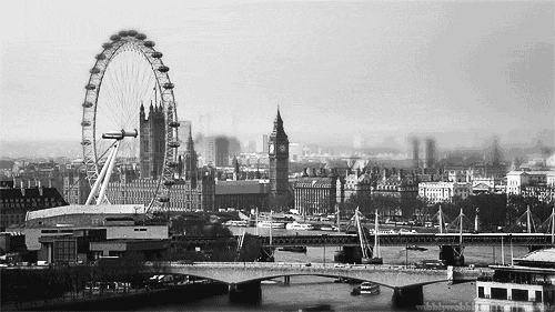 black and white animated GIF