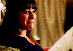 Crying Glee animated GIF