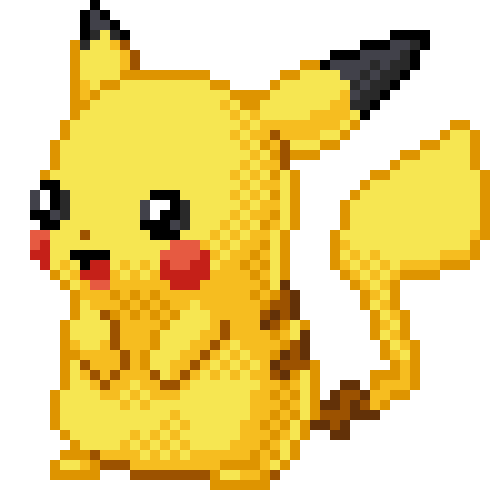 pokemon pixel pikachu animated GIF