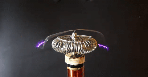tesla coil GIF