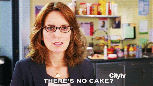 Tina Fey There's No Cake?