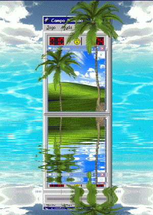 Vaporwave Beach Wallpaper posted by Ryan Anderson