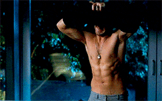 Ryan Gosling shirtless GIF