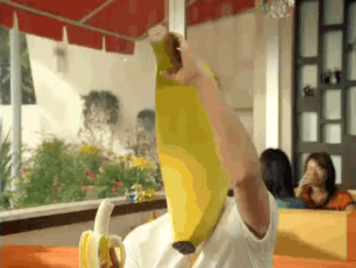 New trending GIF tagged weird commercial costume mask… | Trending Gifs