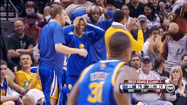 New trending GIF tagged warriors curry Steph gsw…