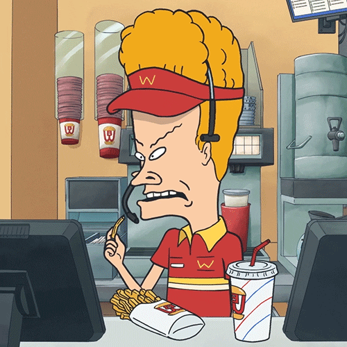 Beavis And Butthead Eating By Paramount Find Share On GIPHY