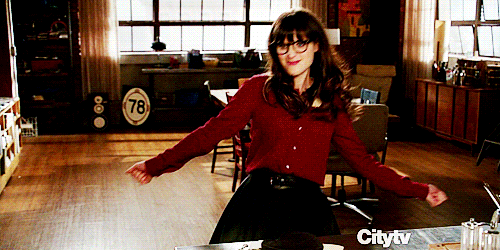 new girl dancing gif