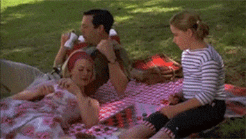 mad men beer 60s don draper picnic