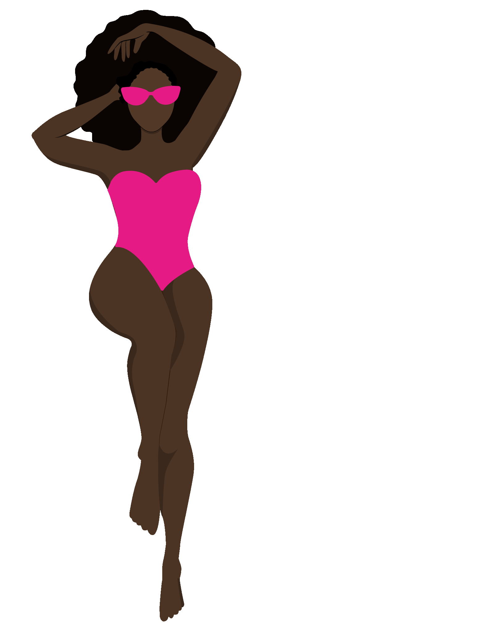 african girl gif Black Girl Beach Day Stickers - Find & Share on GIPHY
