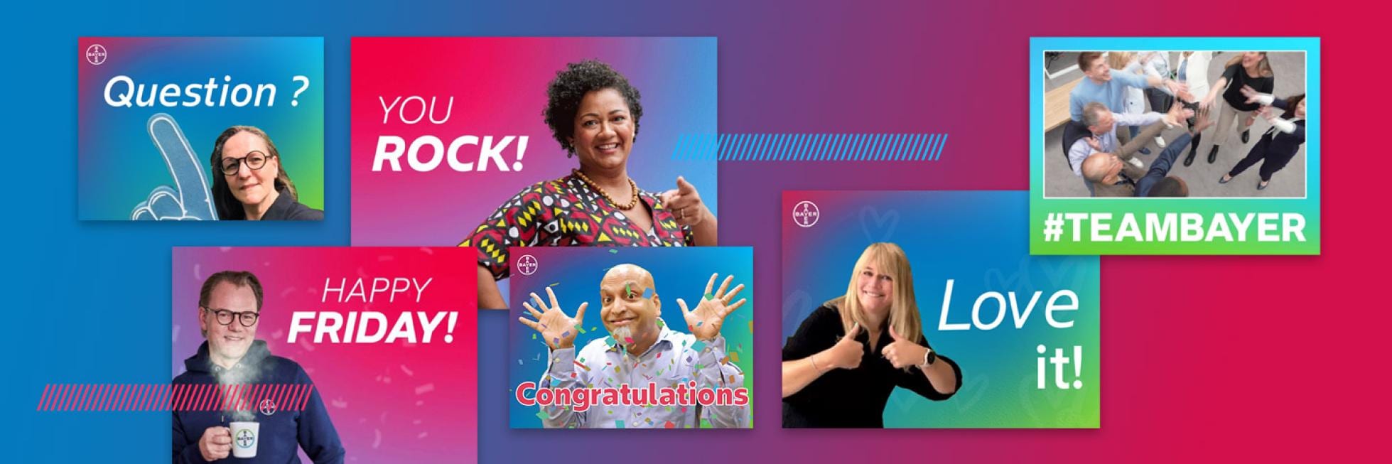 Giphy banner for @Bayer