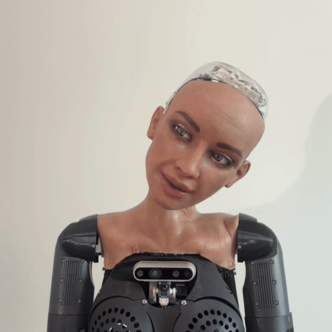 Robot What GIF by RealSophiaRobot