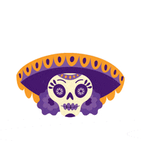Day Of The Dead Holiday GIF by Metro by T-Mobile