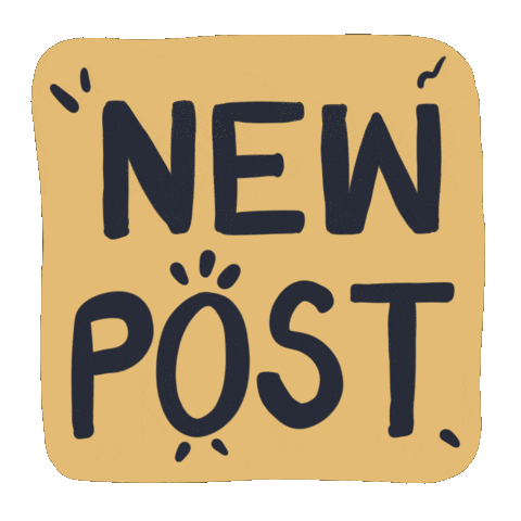 Happy Post Sticker
