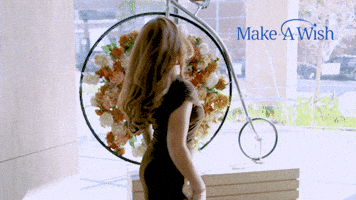 Make A Wish Hair Flip GIF by Make-A-Wish America