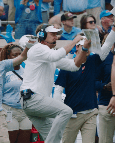 Jumping Ole Miss GIF by Ole Miss Rebels