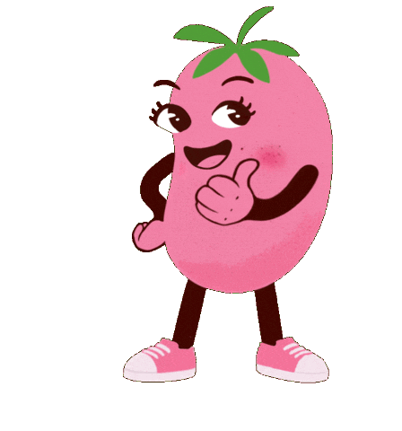 Happy Berry Sticker by Cokelat SilverQueen