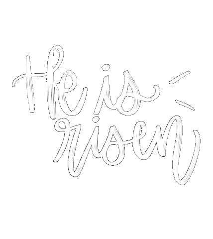 He Is Risen Jesus Sticker