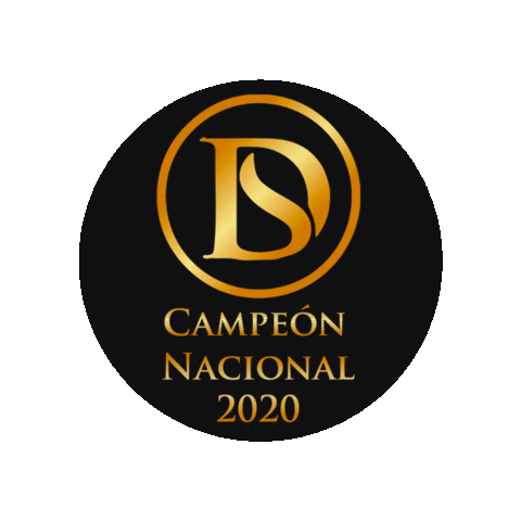 Campeon Nacional 2020 Sticker by De la O y Asociados