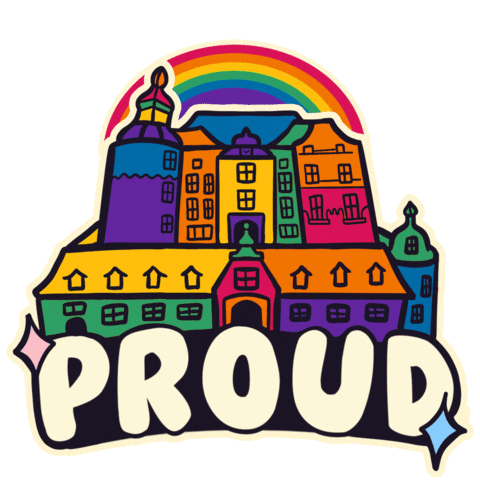 Pride Sticker by Emerson College