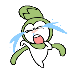 Sad Run Sticker by Aniimo