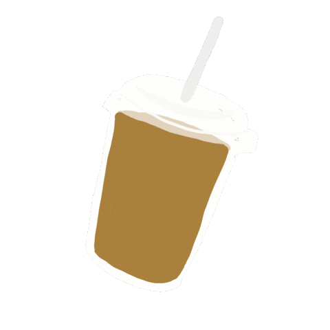 Coffee Shake Sticker by Horace Jewelry