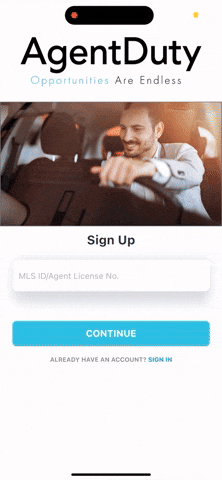 Real Estate App GIF