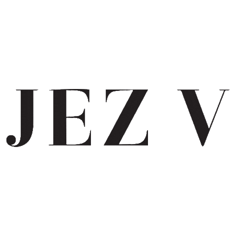 Jez V Sticker