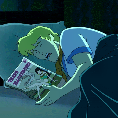 Sleepy Warner Brothers GIF by Scooby-Doo