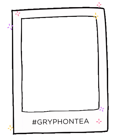Pink Sparkling Sticker by Gryphon Tea