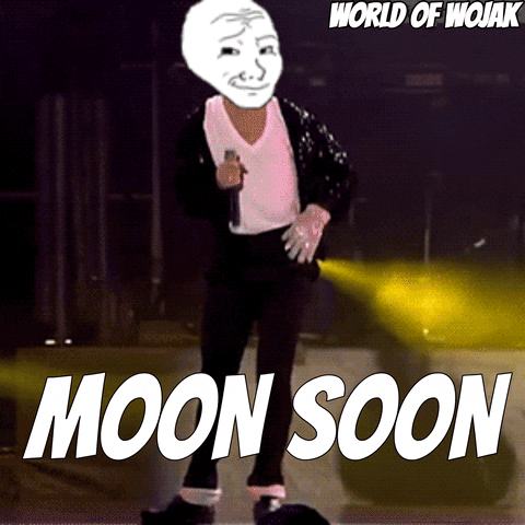 Moon Cartoon Meme GIF by World of Wojak