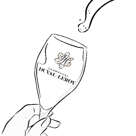 Champagne Duval-Leroy Sticker