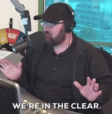 In The Clear GIF by The Woody Show