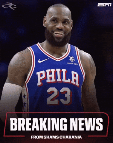 Lebron James Philadelphia GIF by Respective