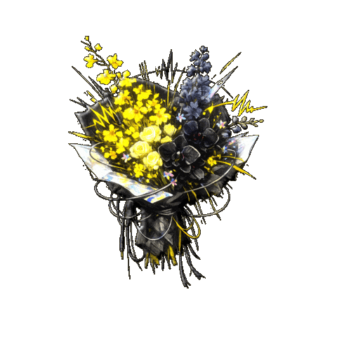 Kang Dae Sung Flowers Sticker