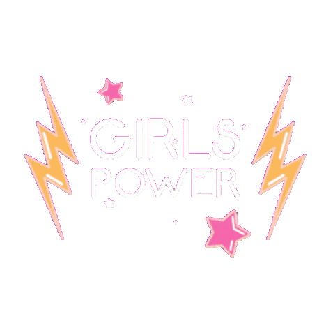 Girls Power Woman Sticker by Pinki