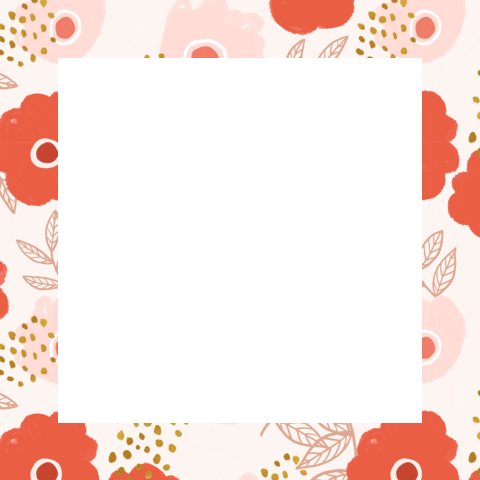 Flower Frame Sticker