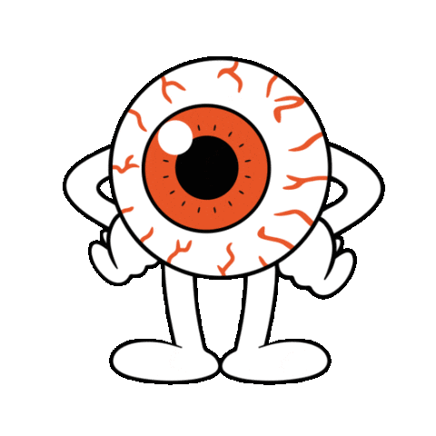 Red Eye Eyes Sticker