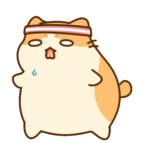 Neko Funny Cat Sticker by Bichi Mao