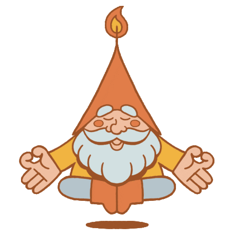 Candle Gnome Sticker by Campesino