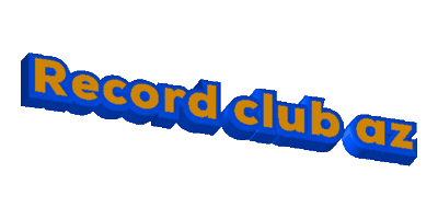 Record club az Sticker