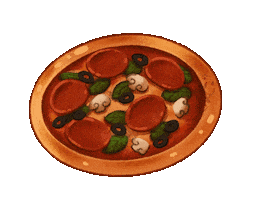 Pizza Mj Sticker